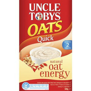 Uncle Tobys Quick Oats Porridge 500g