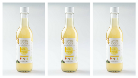 The Difference Between Jun Tea and Kombucha - Lemon and Ginger Jun Tea