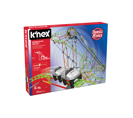 knex double doom roller coaster