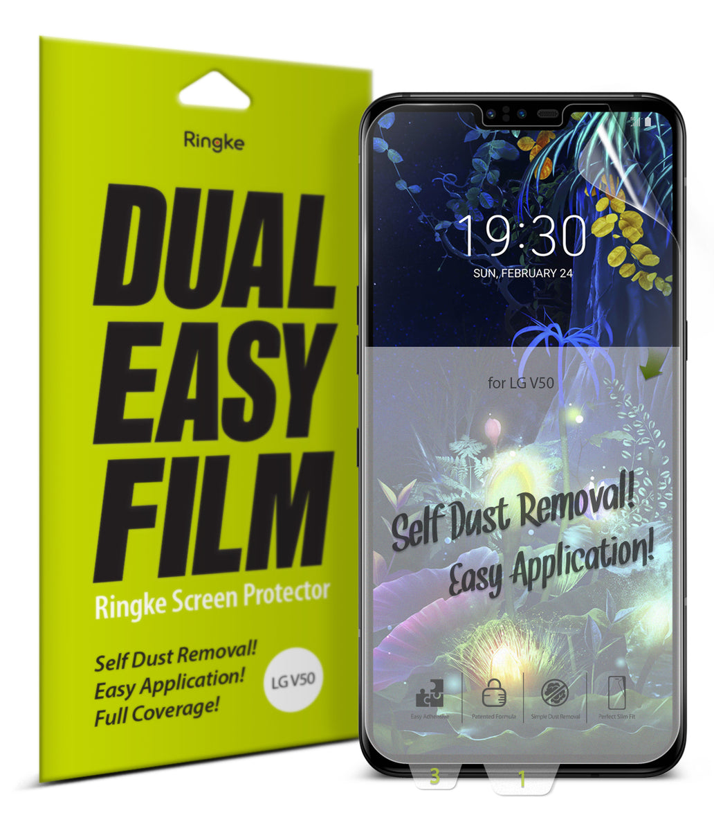 pk Landschap Terugroepen LG V50 THINQ Screen Protector | Dual Easy Film – Ringke Official Store