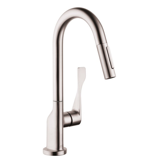 Hansgrohe Axor Citterio 2 Spray Pull Down Prep Kitchen Faucet In