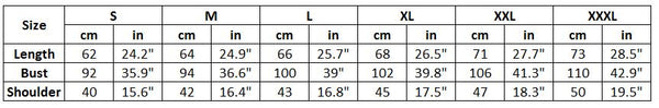 Crazy Cat Lady Tee Size Chart - Catify.co