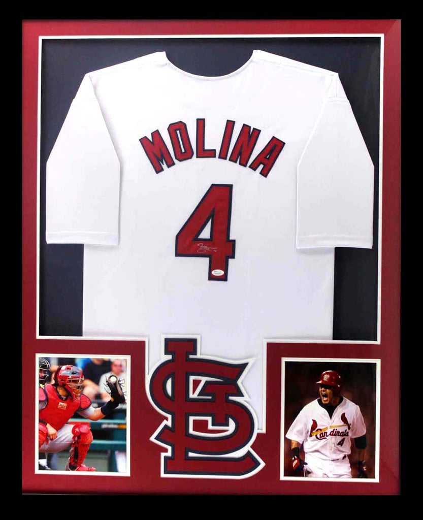 Yadier Molina Signed St Louis Cardinals 