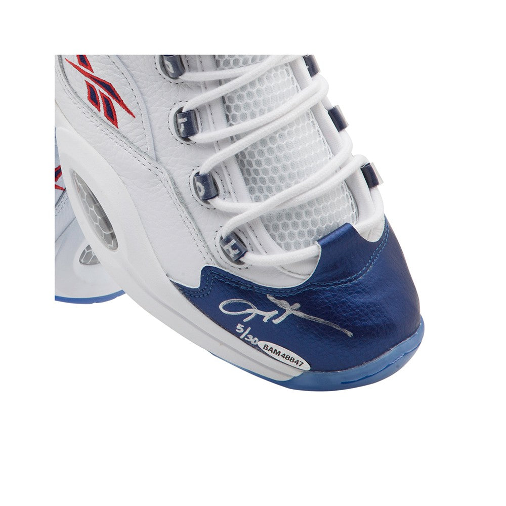 blue allen iverson shoes