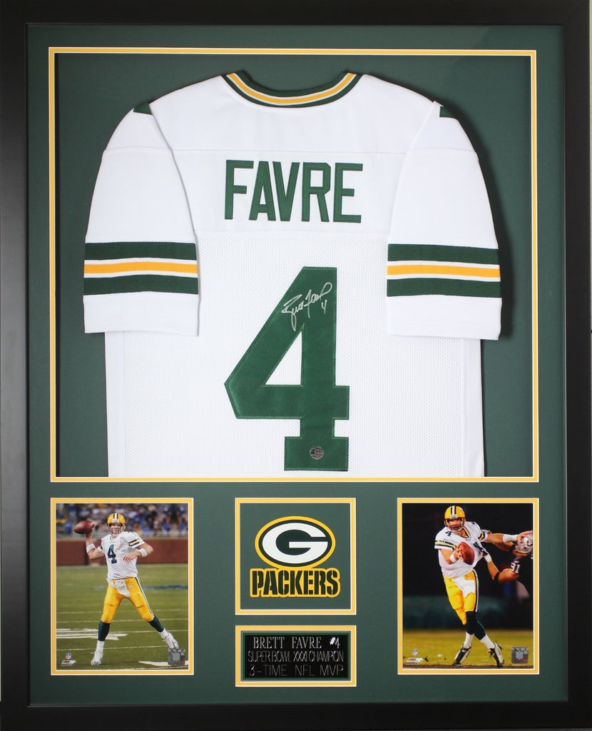 brett favre autographed jersey