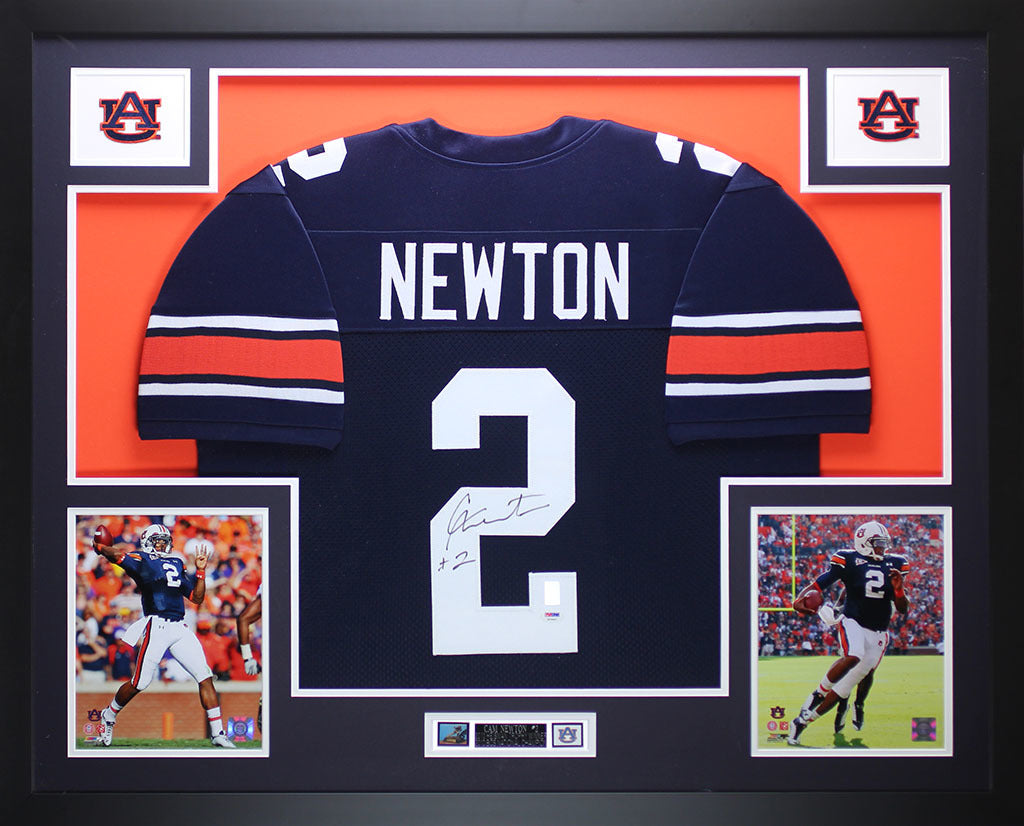 autographed cam newton jersey