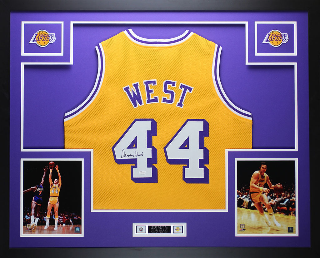 jerry west lakers jersey