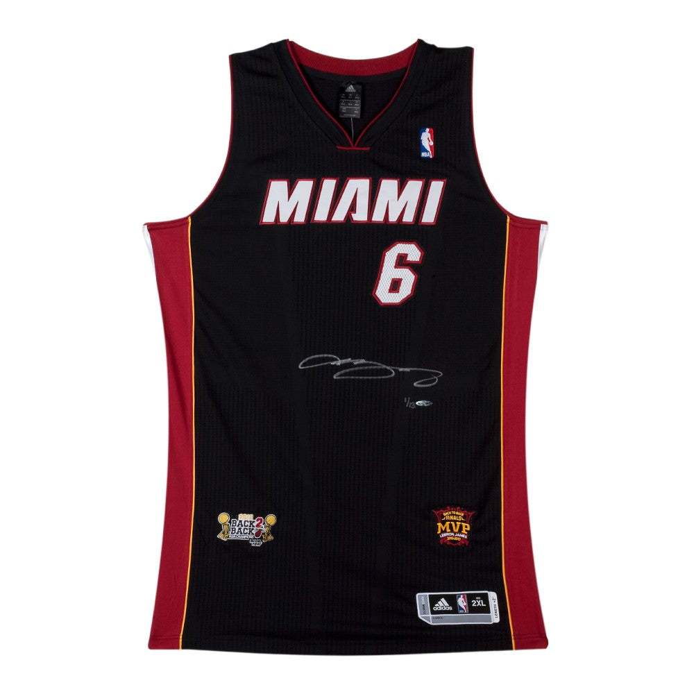 Dual Patch Miami Heat Authentic Jersey 