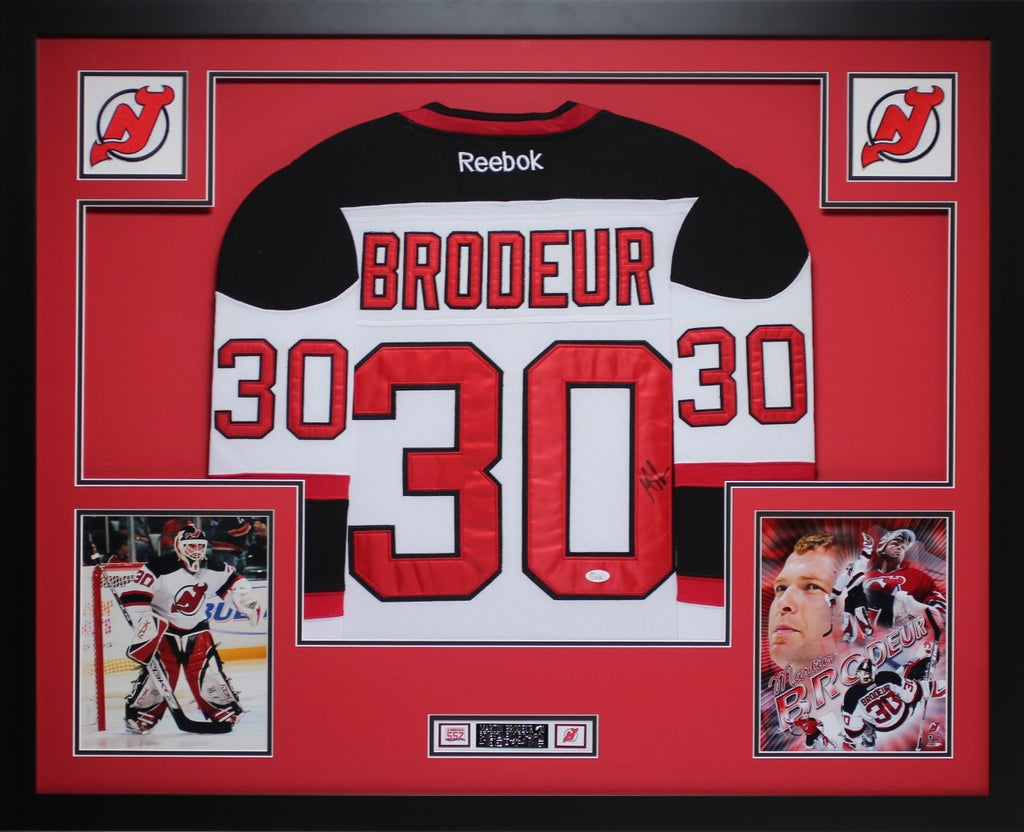 martin brodeur signed jersey