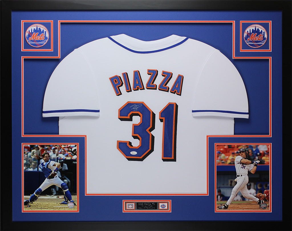 mike piazza autographed jersey