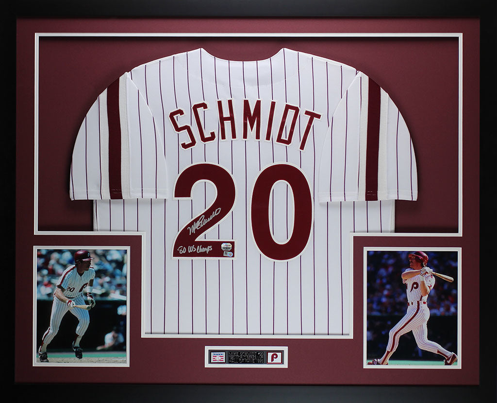 mike schmidt autographed jersey