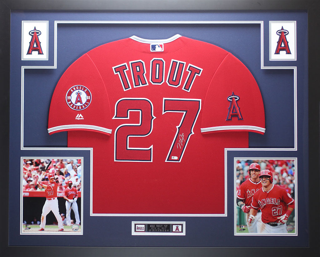 mike trout authentic jersey