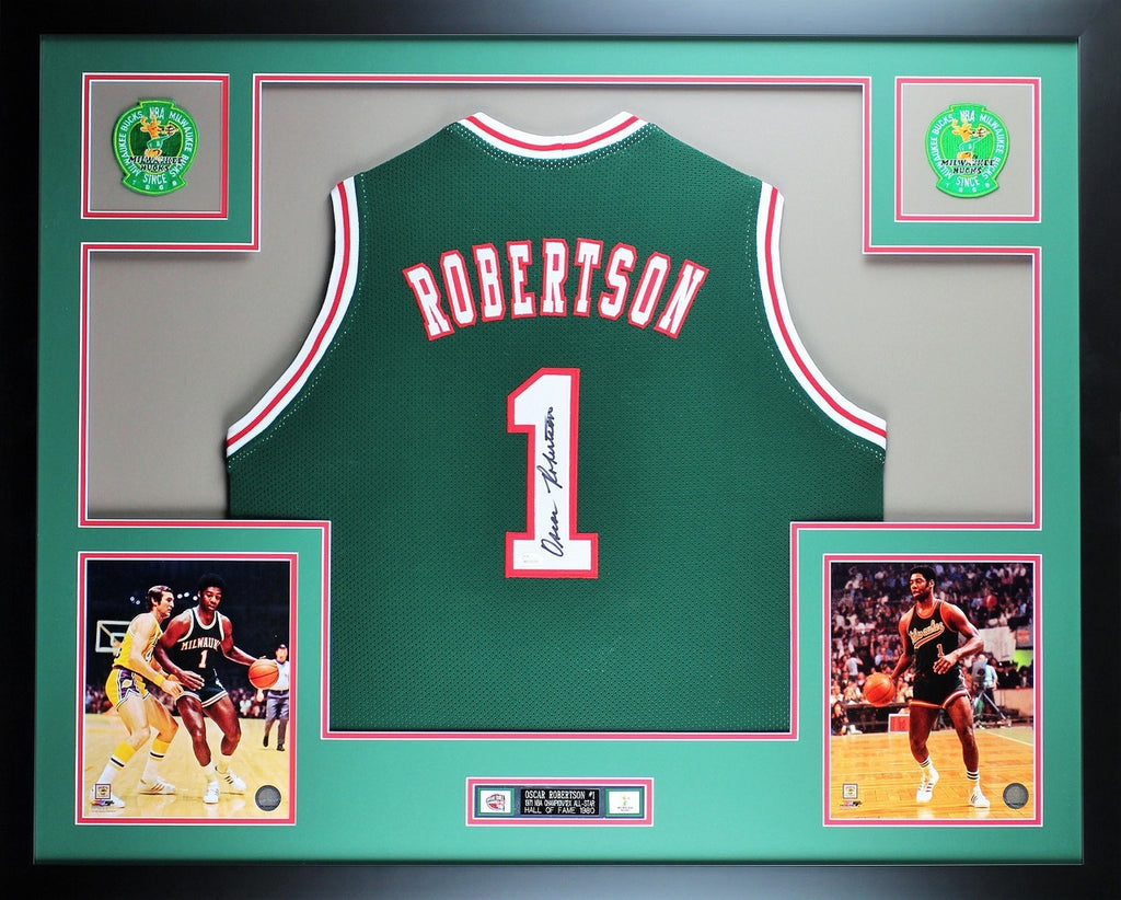 oscar robertson bucks jersey