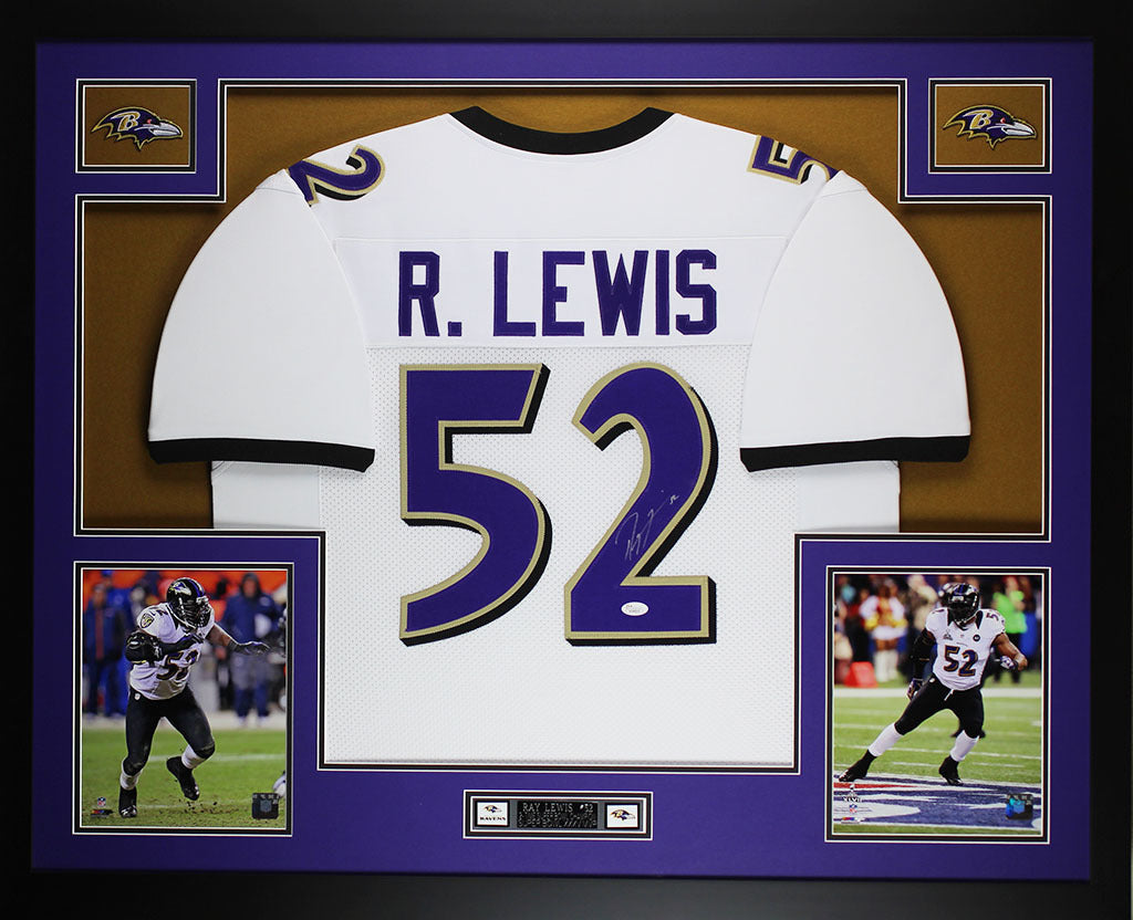 ray lewis signed authentic jersey