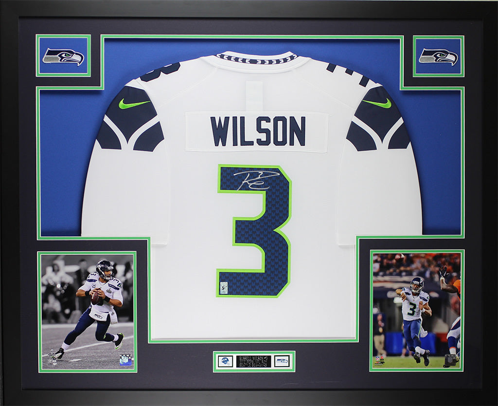 white russell wilson jersey