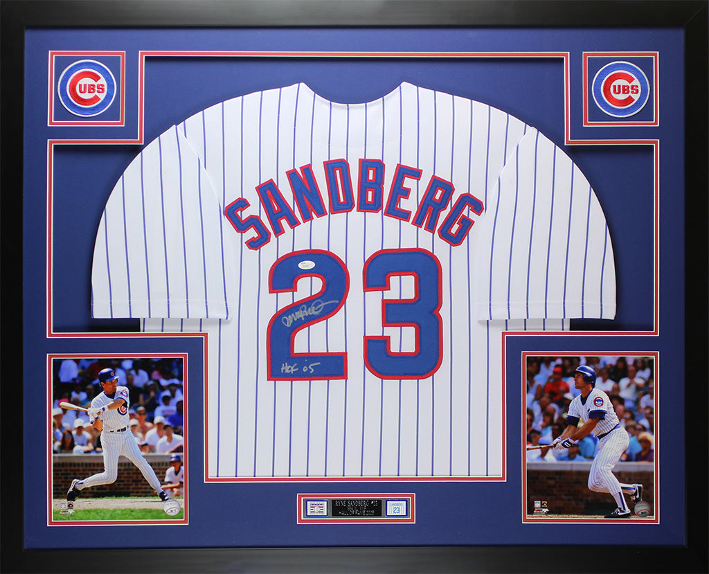 autographed cubs jersey