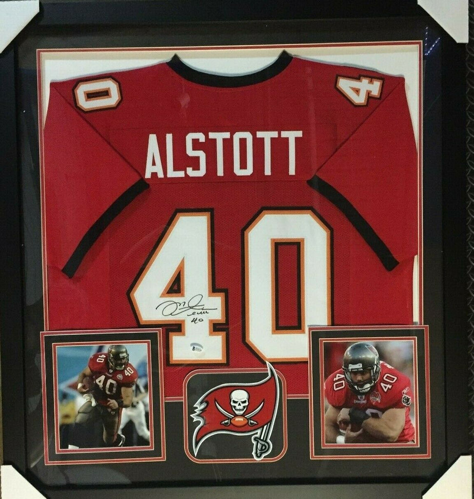Mike Alstott Signed Tampa Bay 