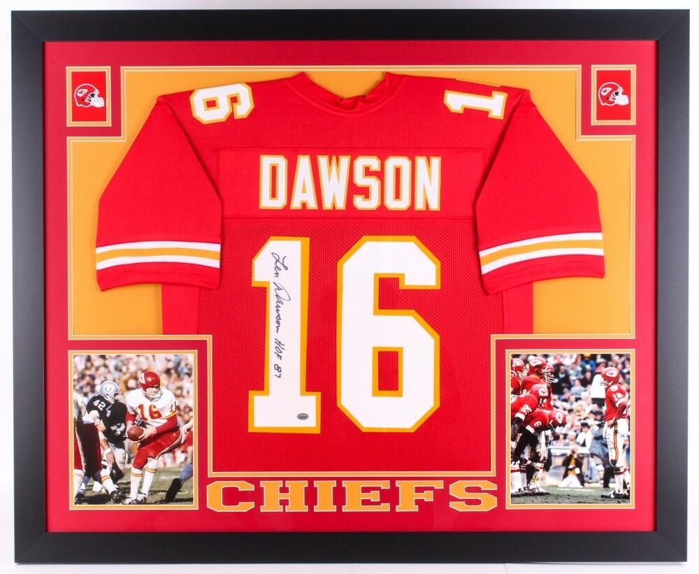 len dawson signed jersey