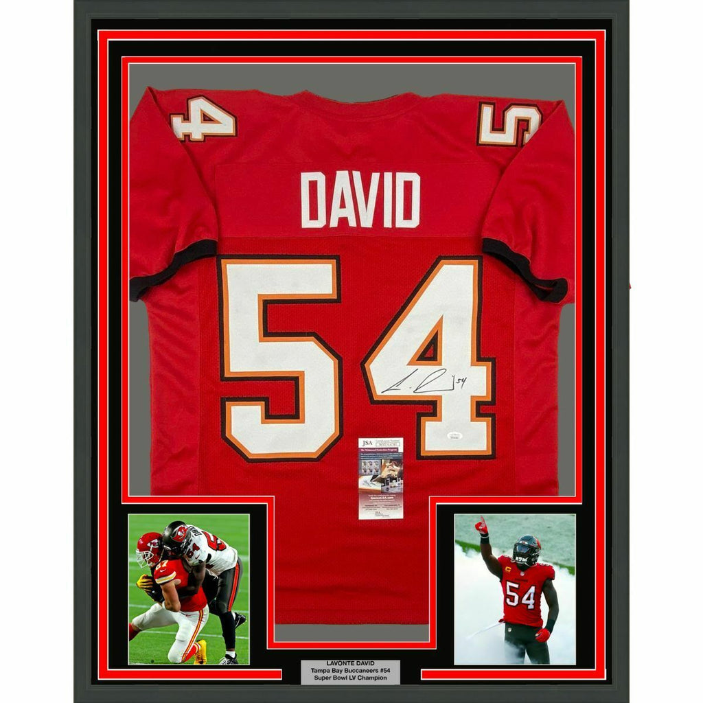 Lavonte David Autographed/Signed Tampa Bay Buccaneers 8x10 Photo BAS 
