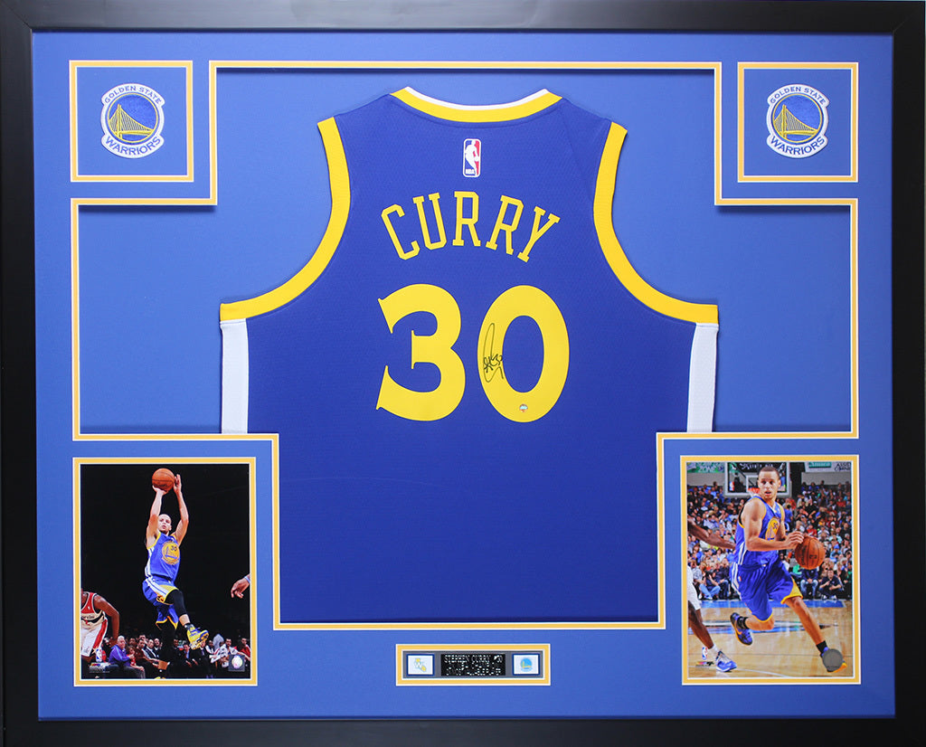 autographed steph curry jersey