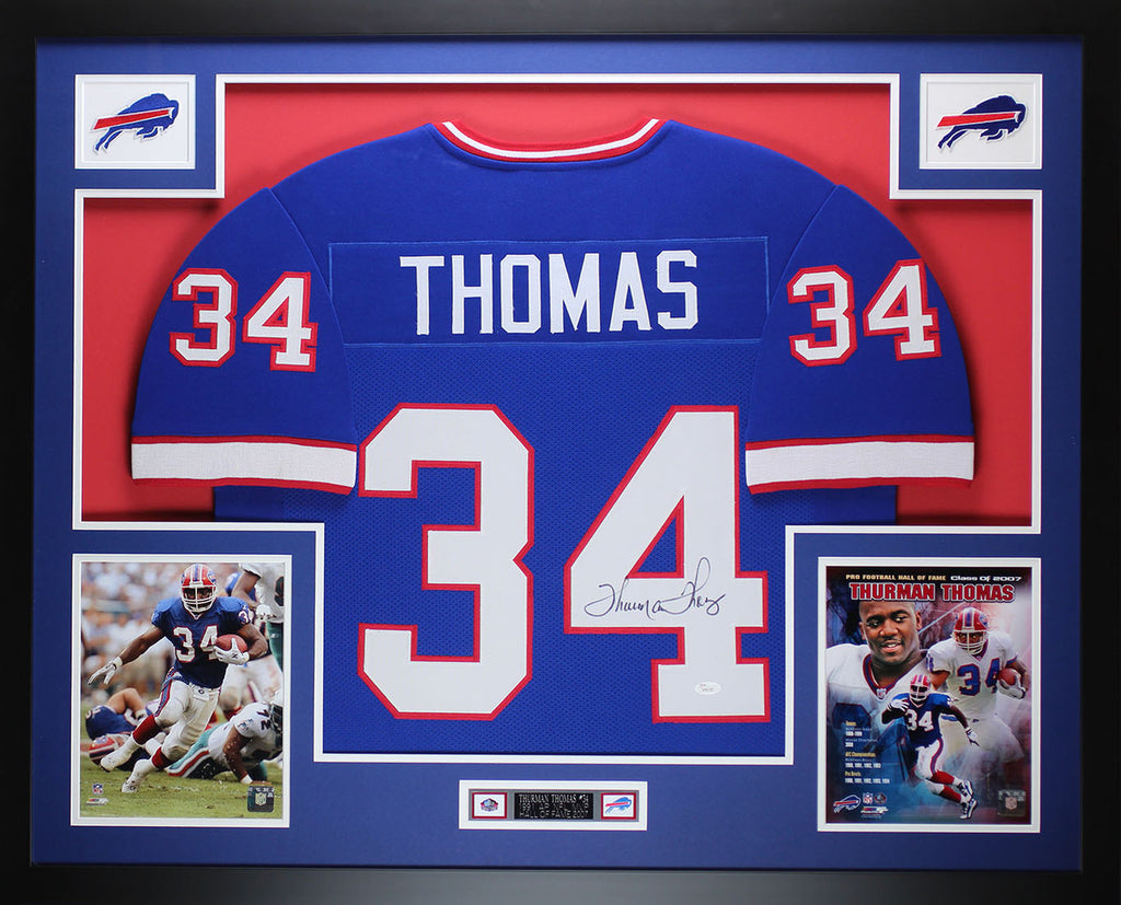 thurman thomas autographed jersey