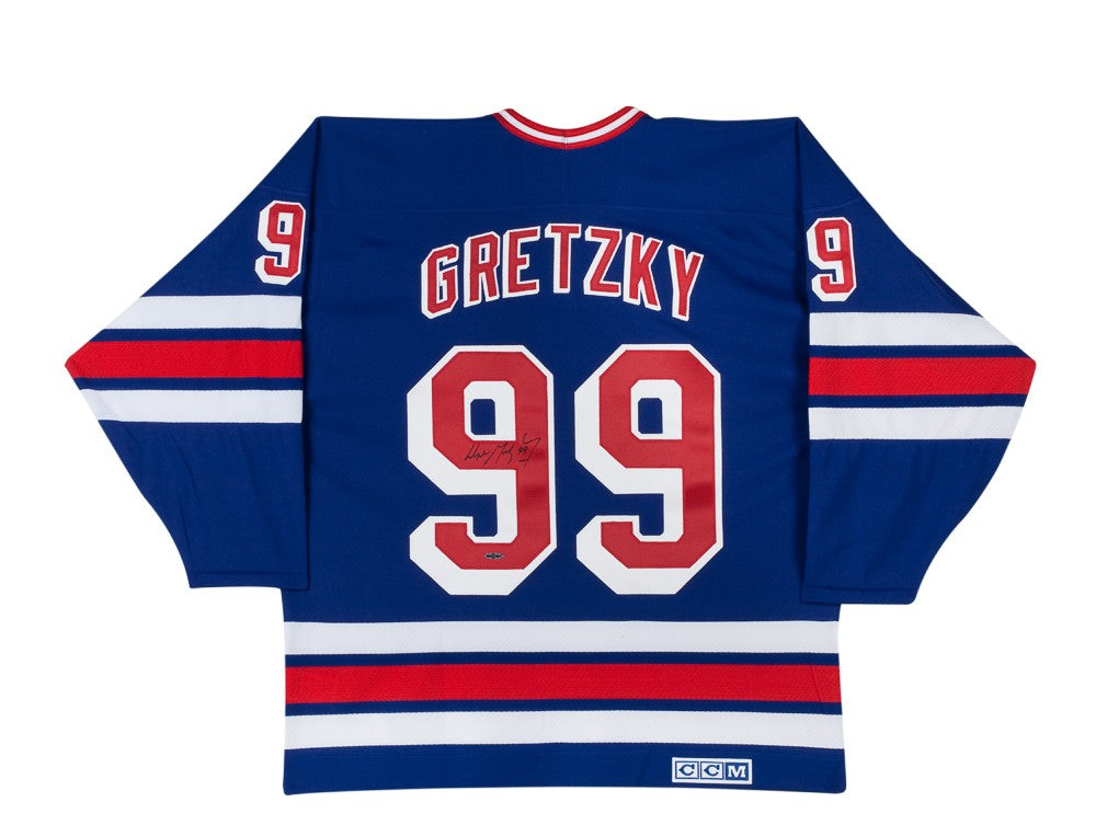 signed gretzky jersey