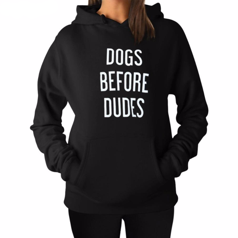 dogs before dudes sweatshirt