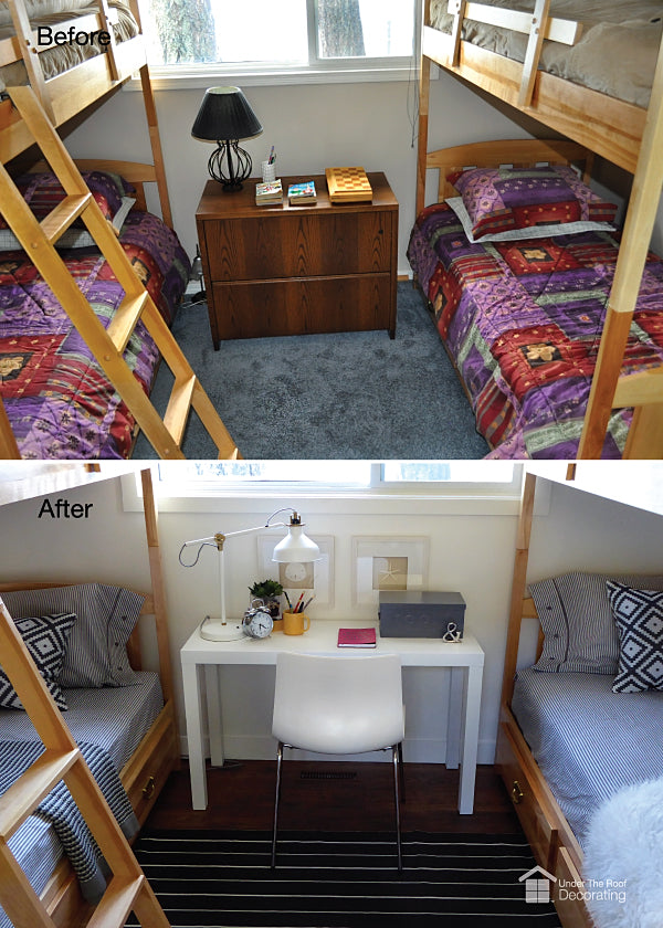 cottage bedroom decor before and after