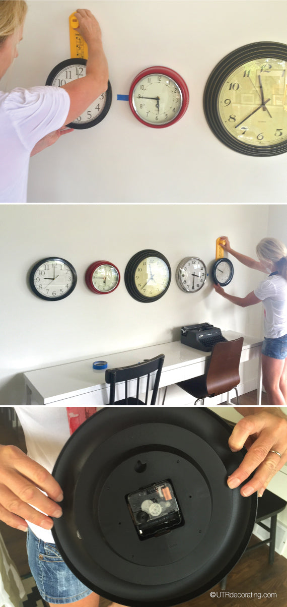 Decorating with clocks