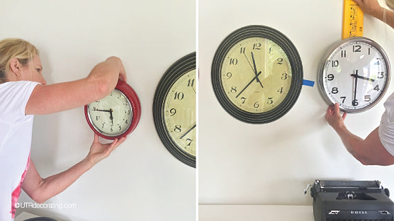 Decorating with clocks