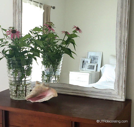 Mirror antiqued at cottage