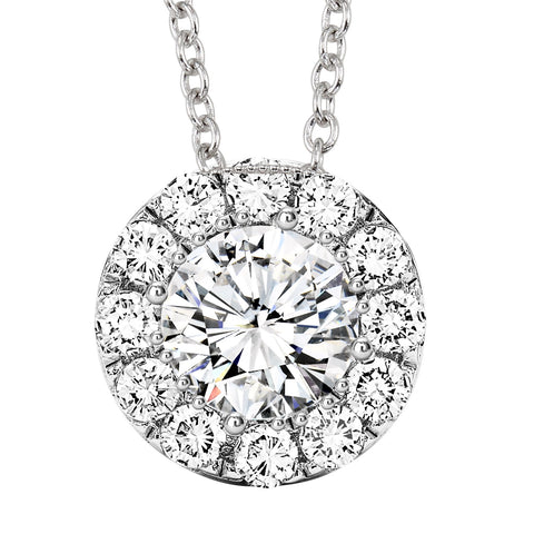 image of diamond solitaire pendant in Farmington, NM