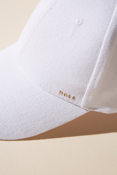 Signature Customised Women’s Cap - Saint White