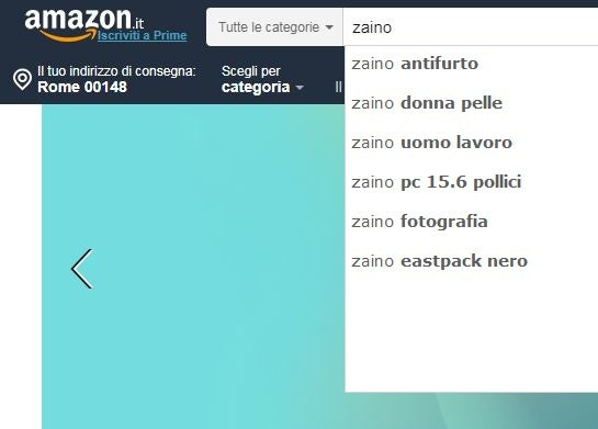 suggerimenti Amazon