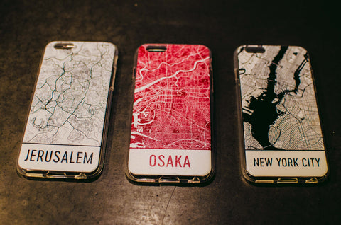 3 map phone cases