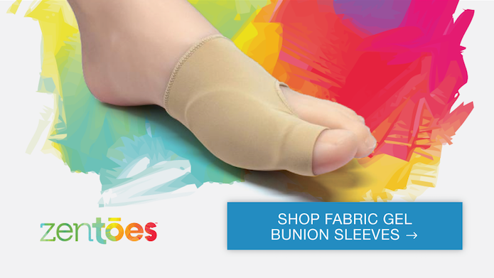 sho fabric gel bunion sleeves