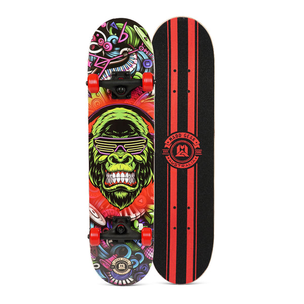 Madd Gear Board Gorilla Popsicle 7.5 x 31” Skateboard NEW SEALED,BLUE COLOR 