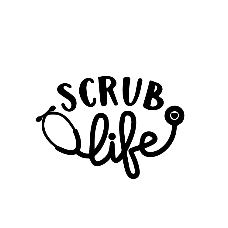 Scrub Life Decal Sticker – Decalfly