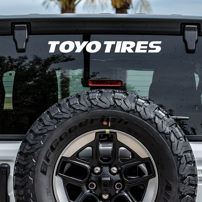 Toyo Tires Logo Decal Sticker – Decalfly