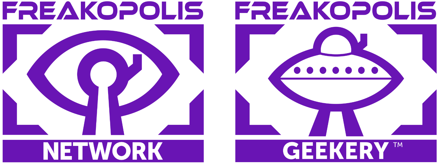 Freakopolis Network and Freakopolis Geekery logos