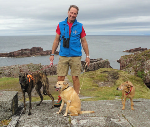 Pete with Betty and friends