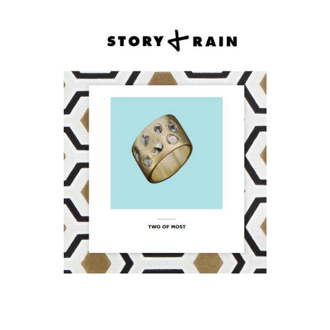 STORY + RAIN - Alternative Engagement Rings - Two of Most Fine Jewelry