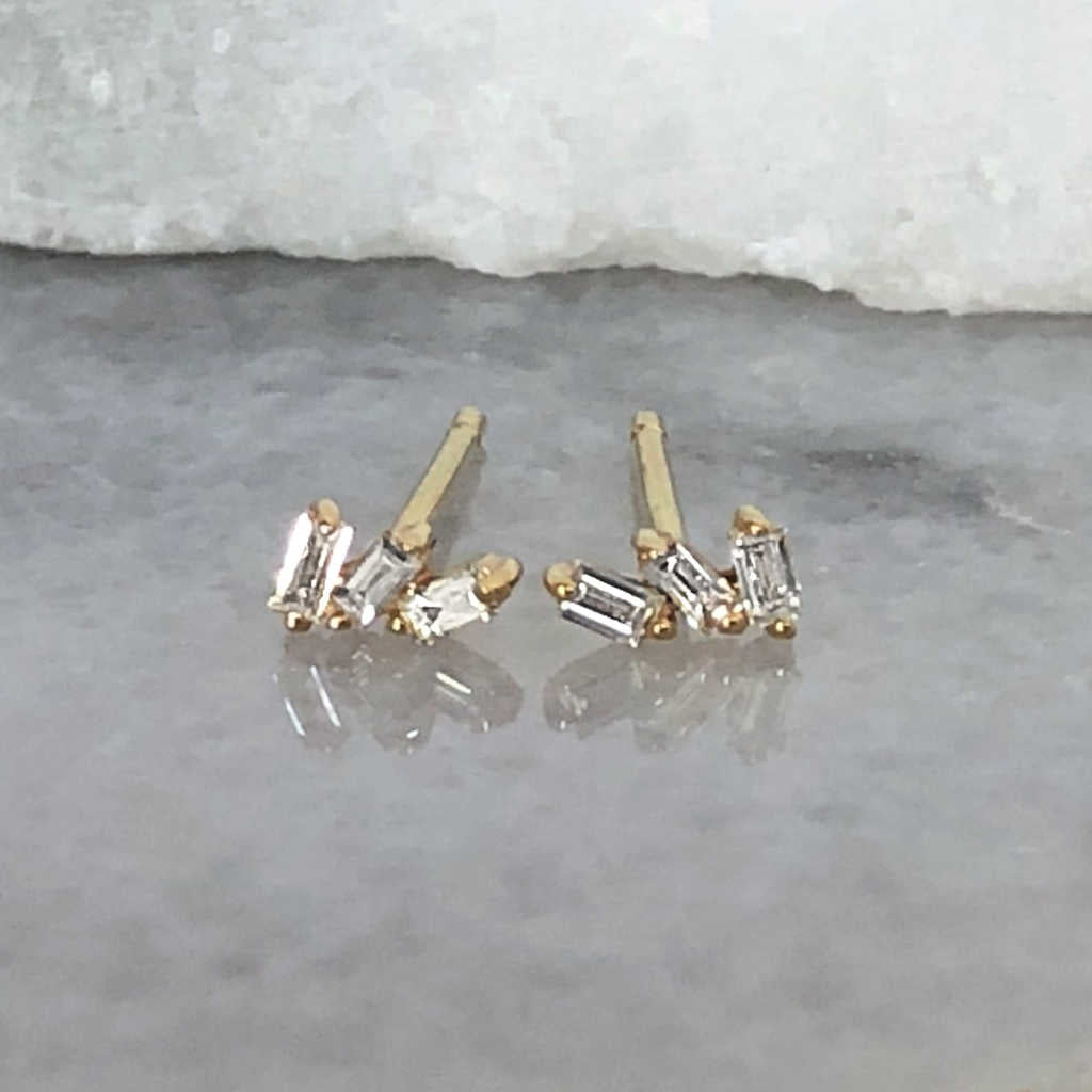 格安即決 Stud Diamond Round tw 1/2ct Certified AGS Earrings Gold好評販売中 Yellow  14K in イヤリング - www.napsa.co.zm
