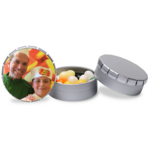Personalized Small Snip Snap Tin