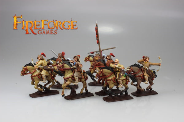 28mm Mongol Heavy cavalry arches FFG201 Fireforge Games 
