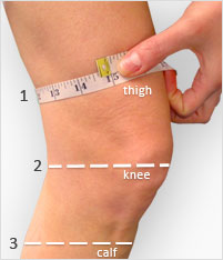 Measuring Guide for Infrared Knee Sleeves