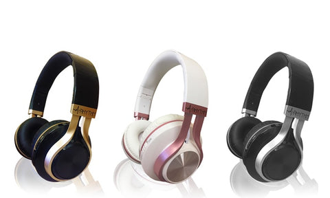 ANX Resonance Foldable Wireless Bluetooth Headphones Extended Battery Life