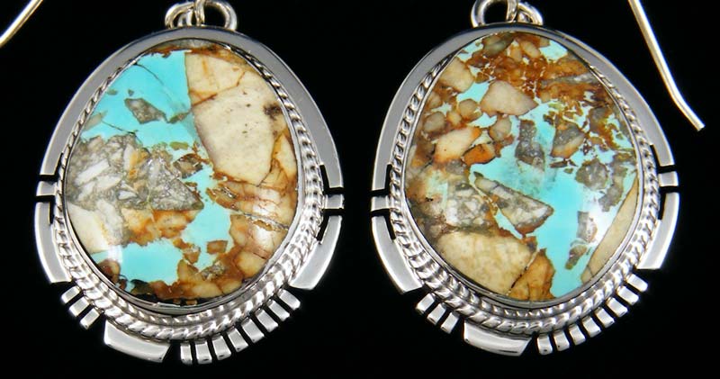 Boulder Turquoise Earrings