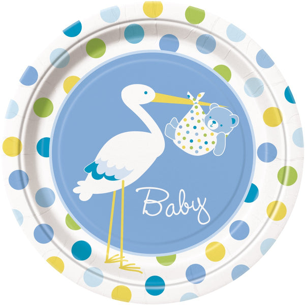 baby party plates