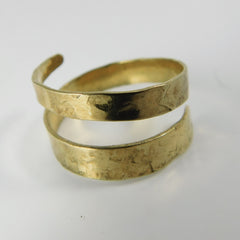 Gold Fork Tine Ring